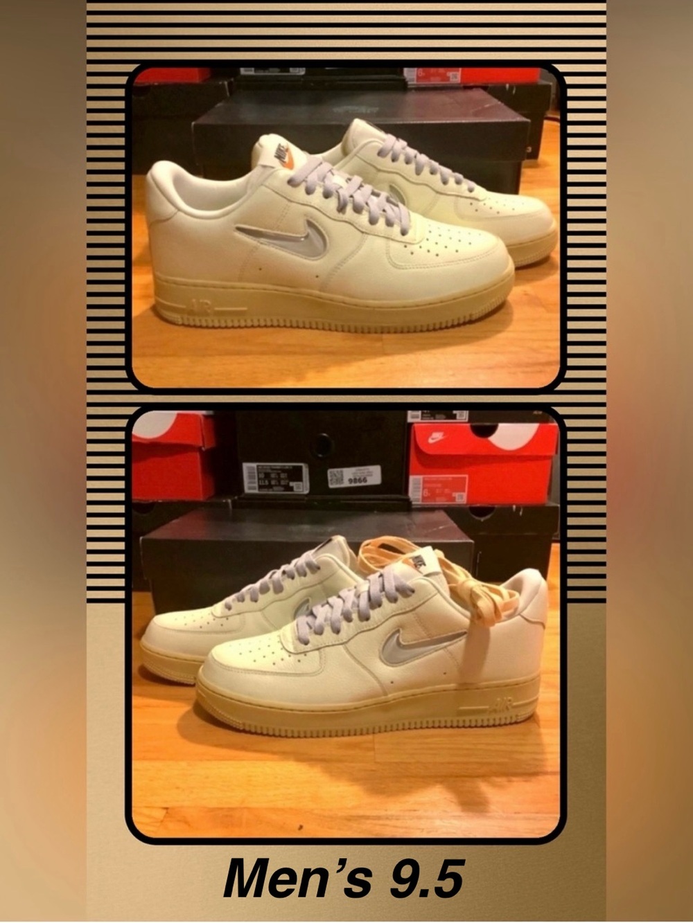 Nike Air Force 1 Low 07 LX Coconut Milk Nike AF1 Low Mens Size 9.5 New In Box